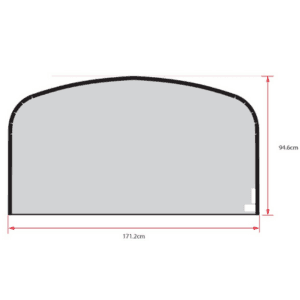 Galley Clear (Fits Galley/Bed Larger windows)