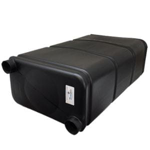55 litre grey-water holding tank with guard