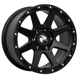 17 inch alloy wheel and BF Goodrich all-terrain tyre
